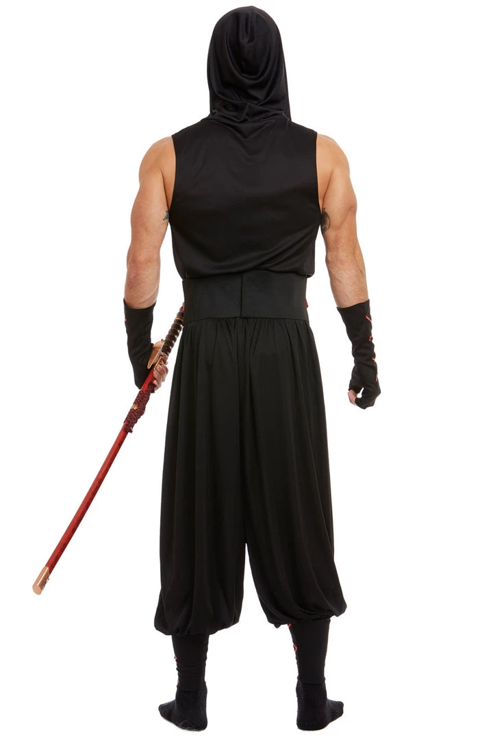 Dreamgirl Men's Ninja Costume 3 Dreamgirl Men's Ninja Costume