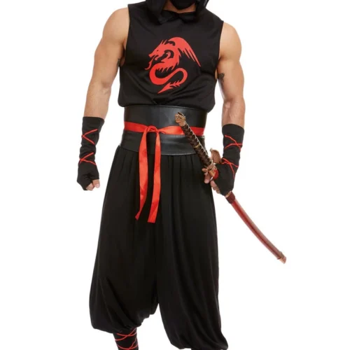 Dreamgirl Men's Ninja Costume 15 Dreamgirl Men's Ninja Costume