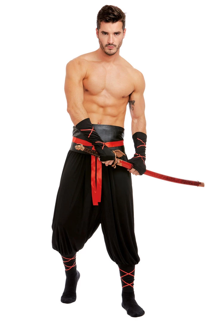Dreamgirl Men's Ninja Costume 4 Dreamgirl Men's Ninja Costume