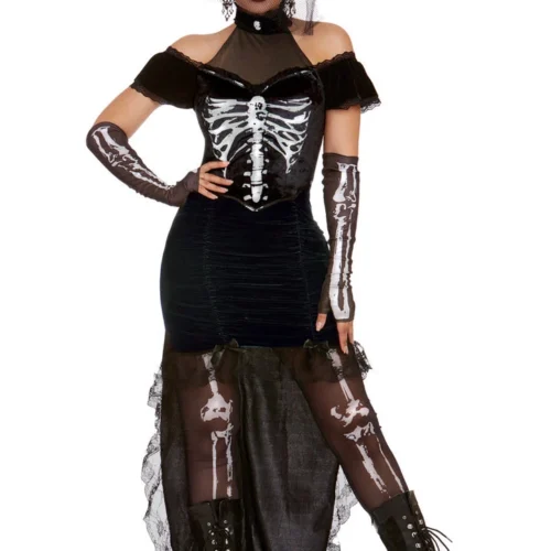 Dreamgirl Madame Skeleton Costume 5 Dreamgirl Madame Skeleton Costume