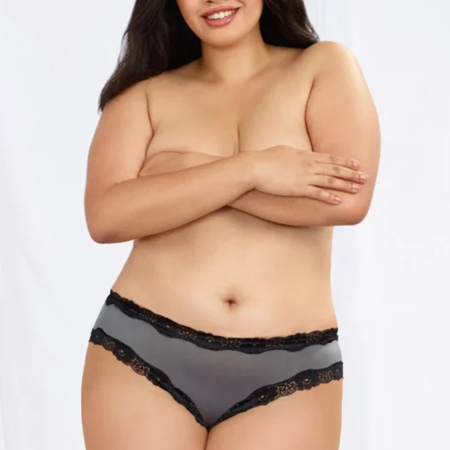 Dreamgirl Plus Size Strap Up Back Panty