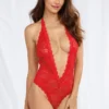 Dreamgirl Teddy Lingerie Plunging Heart Teddy