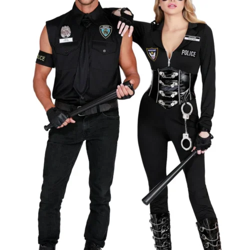 Dreamgirl Dirty Cop Officer Ed Banger Costume Sexy Halloween Costumes
