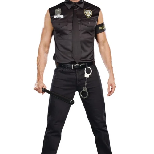 Dreamgirl Dirty Cop Officer Ed Banger Costume Sexy Halloween Costumes