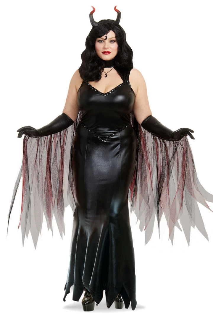 Dreamgirl Plus Size Dark Mistress Costume 1 Dreamgirl Plus Size Dark Mistress Costume