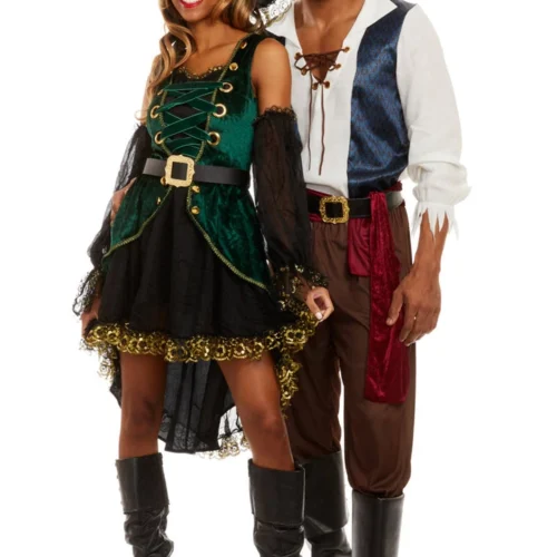 Dreamgirl Sexy Halloween Costumes Emerald Pirate Costume 7 Dreamgirl Sexy Halloween Costumes Emerald Pirate Costume