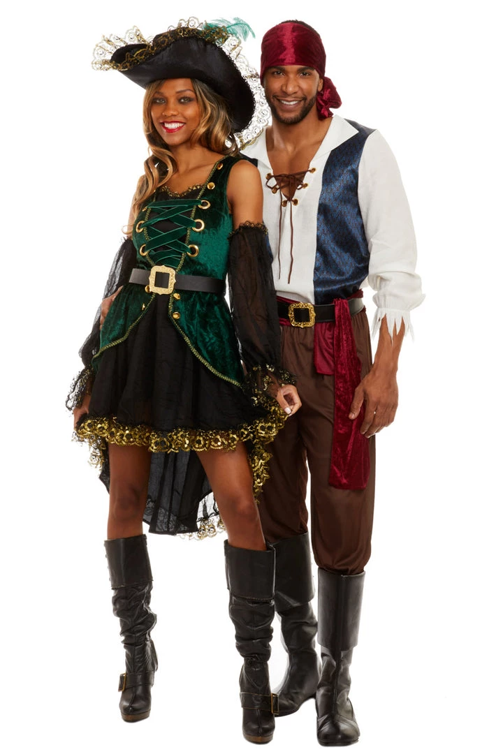 Dreamgirl Sexy Halloween Costumes Emerald Pirate Costume 4 Dreamgirl Sexy Halloween Costumes Emerald Pirate Costume
