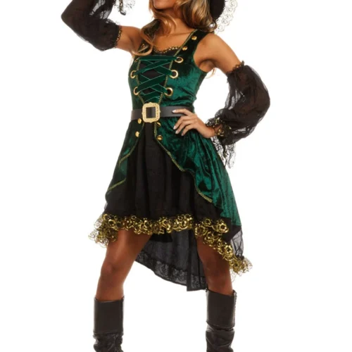 Dreamgirl Sexy Halloween Costumes Emerald Pirate Costume 6 Dreamgirl Sexy Halloween Costumes Emerald Pirate Costume