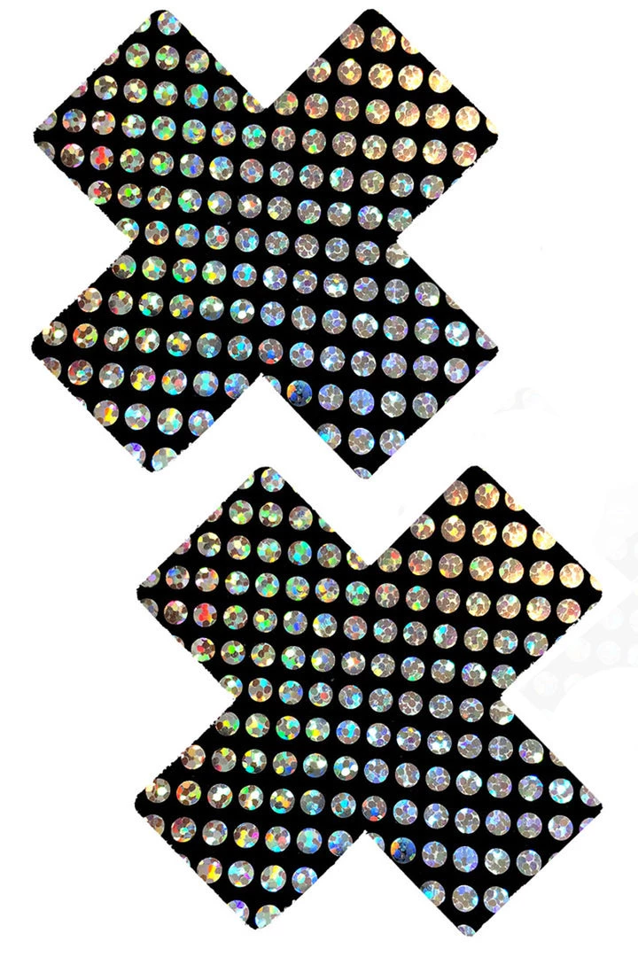 NevaNude Disco Holographic Dots X Pasties 1 NevaNude Disco Holographic Dots X Pasties