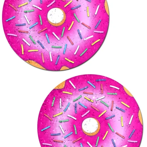 Pastease Pink Icing Donut Sprinkle Pasties