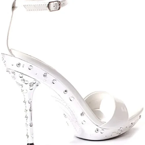 Ellie Shoes Tami Rhinestone High Heel Sandals