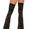 Elegant Moments Music Festival Wear Lace Bell Bottom Stockings
