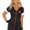 Elegant Moments Plus Size After Dark Nurse Costume