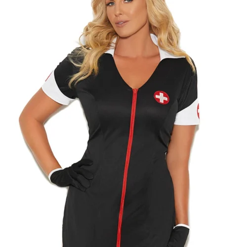 Elegant Moments Plus Size After Dark Nurse Costume 5 Elegant Moments Plus Size After Dark Nurse Costume