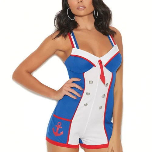 Elegant Moments Sexy Halloween Costumes Sassy Sailor Costume