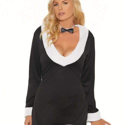 Elegant Moments Plus Size Sexy Black Bunny Costume Plus Costumes 5 Elegant Moments Plus Size Sexy Black Bunny Costume Plus Costumes