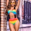 Mapale Love Vibes Rainbow Teddy Lingerie