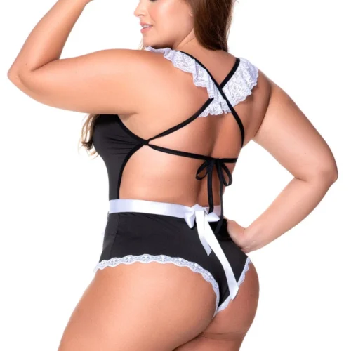 Mapalé Plus Size Mistress Maid Teddy