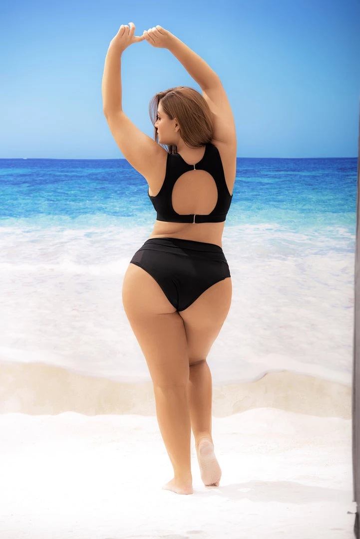 Mapalé Plus Size Sporty Tank Bikini 2 Mapalé Plus Size Sporty Tank Bikini