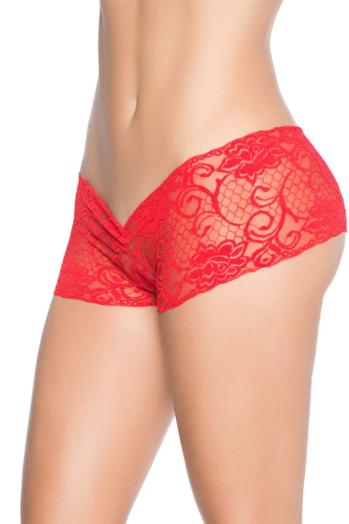 Mapalé Crotchless Boyshort Panties 1 Mapalé Crotchless Boyshort Panties
