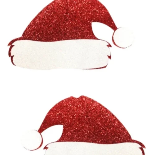 NevaNude Glitter Santa Hat Christmas Nipple Pasties Lingerie