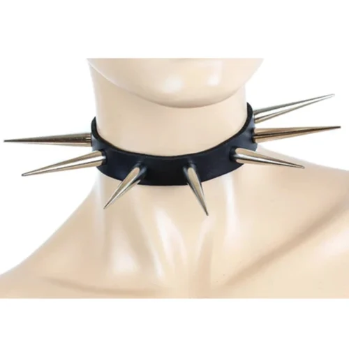 Funk Plus 2" TALL SPIKE CHOKER Lingerie