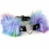 Funk Plus I Heart Fraggle Rock Faux Fur Leather Choker Lingerie