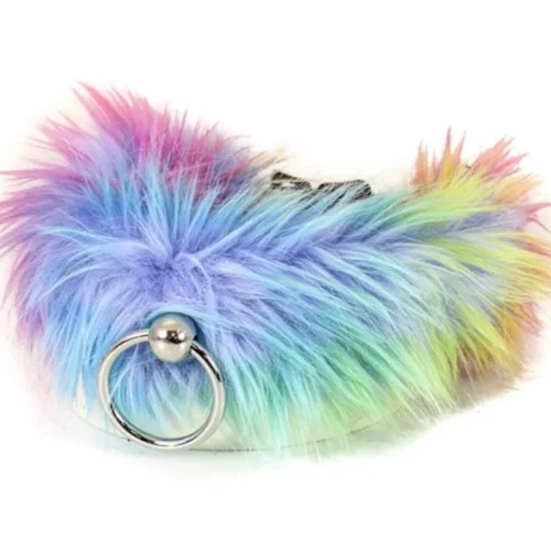 Funk Plus Fraggle Rock Faux Fur Leather Choker