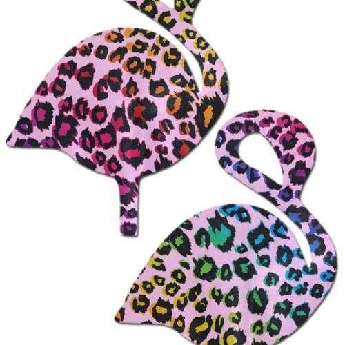 Pastease Rainbow Cheetah Flamingo Pasties