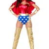 Forplay Plus Size Super Seductress Superhero Costume