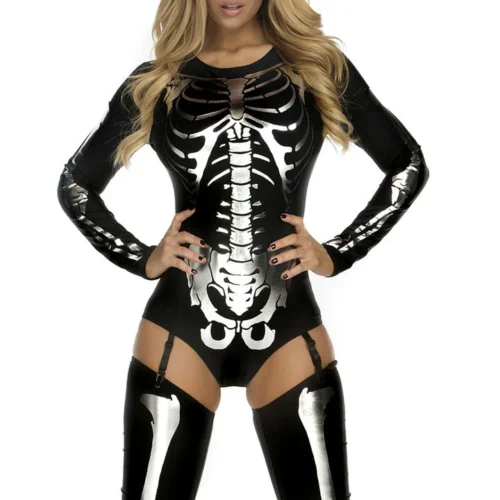 Forplay Snazzy Skeleton Costume