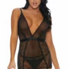 Forplay A Sheer Thing Chemise Lingerie