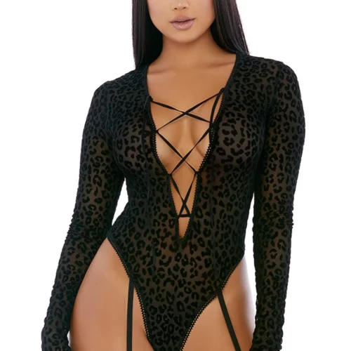 Forplay Lingerie Lustful Feline Teddy