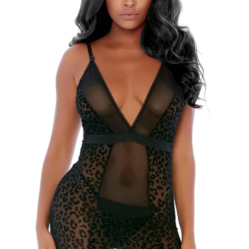 Forplay Frisky Feline Chemise Lingerie