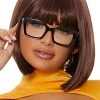 Forplay Accessories Brunette Bob Wig With Bangs