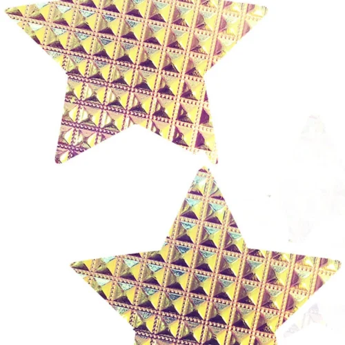 NevaNude Furiosa Raised Squares Star Pasties