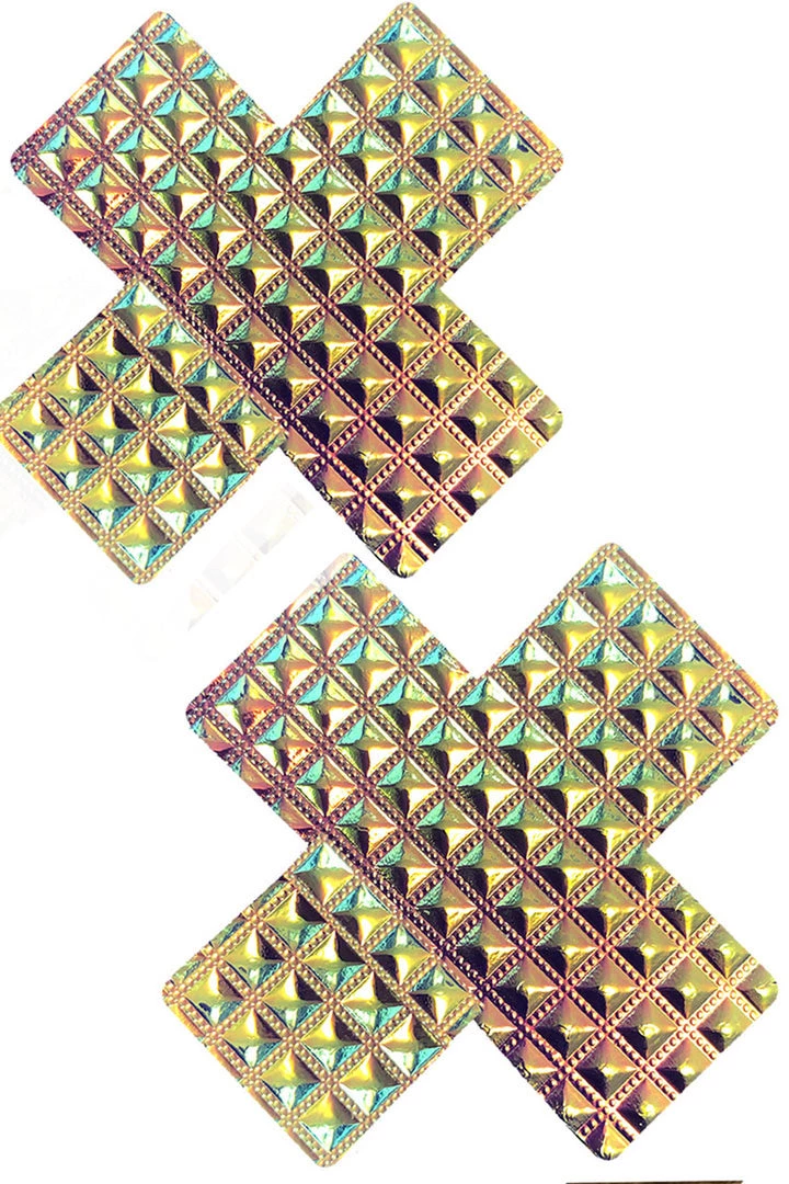 NevaNude Furiosa Raised Squares X Pasties 1 NevaNude Furiosa Raised Squares X Pasties