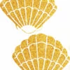 NevaNude Gold Fairy Dust Glitter Shell Pasties