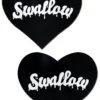 Pastease "Swallow" Hearts Nipple Pasties