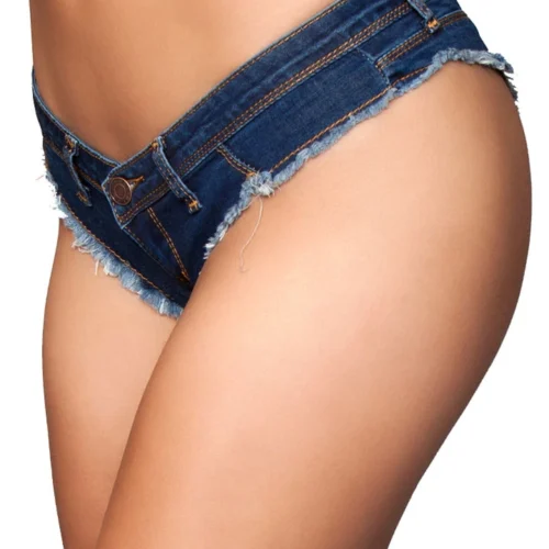 Be Wicked Dark Wash Denim Cutoff Booty Shorts 5 Be Wicked Dark Wash Denim Cutoff Booty Shorts