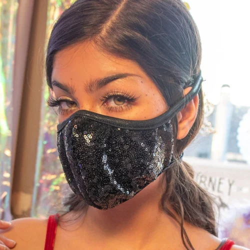 J. Valentine Accessories Sequin Face Mask