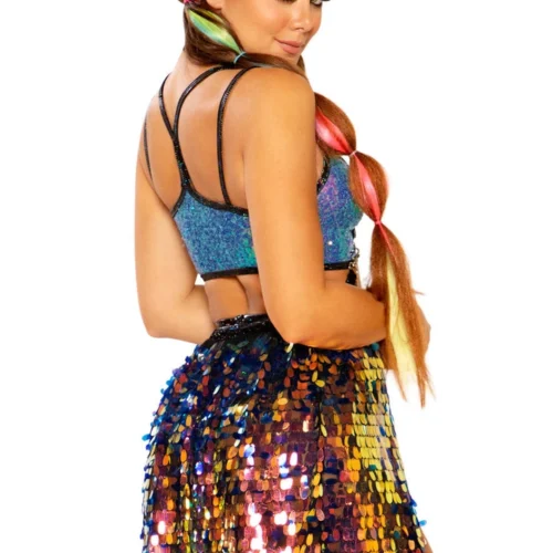 J. Valentine Sequin Harness Skirt Clothing 11 J. Valentine Sequin Harness Skirt Clothing