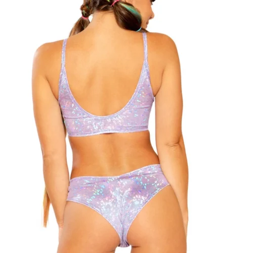 J. Valentine Clothing Metallic Micro Shorts