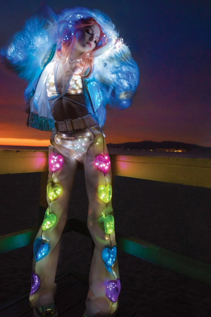 J. Valentine Light Up Sequin Bottoms Clothing