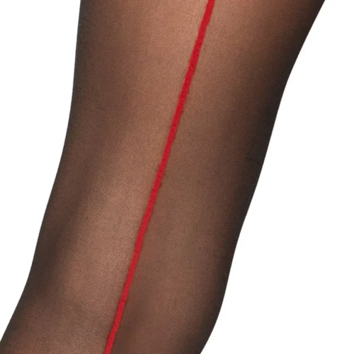 Leg Avenue Contrast Backseam Pantyhose Hosiery