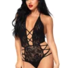 Leg Avenue Strappy Lace Teddy