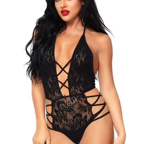 Leg Avenue Strappy Lace Teddy