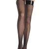 Leg Avenue Vinyl Fishnet Stockings
