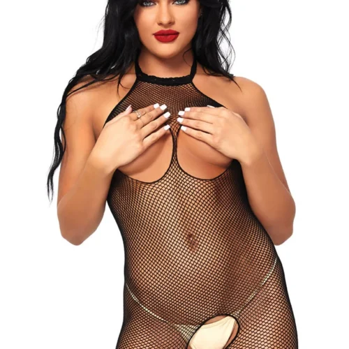 Leg Avenue Cupless Fishnet Bodystocking