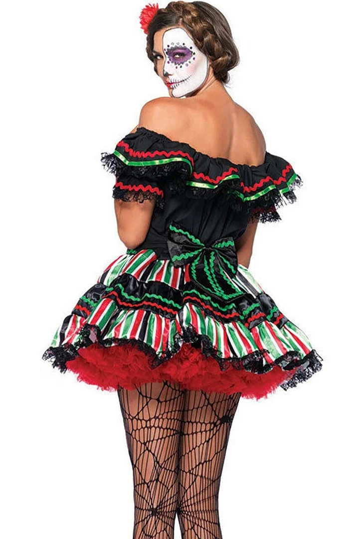 Leg Avenue Plus Costumes Queen Size Dia De Los Costume 2 Leg Avenue Plus Costumes Queen Size Dia De Los Costume